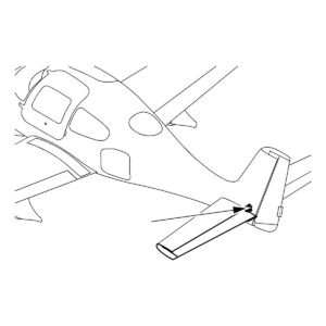 Cirrus SR20/SR22 BL0 elevator hinge location, SB2X-55-11