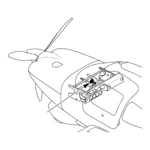 Cirrus SR20/SR22 center console stall horn location, SB2X-27-15 stall horn replacement kit 70213-001