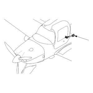 Cirrus SR2X flap actuator location, SB2X-27-16 flap actuator kit