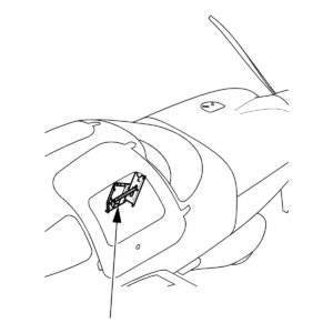 Cirrus SR20/SR22 console fuel line location, SB2X-28-04