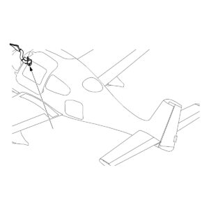 Cirrus SR22 fresh air inlet duct location, SB2X-21-02