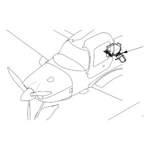Cirrus SR22 air conditioning condenser location, SB2X-21-03