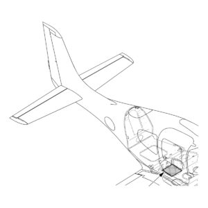 Cirrus SR20/SR22 GDL 88 aft antenna location, SB2X-23-05
