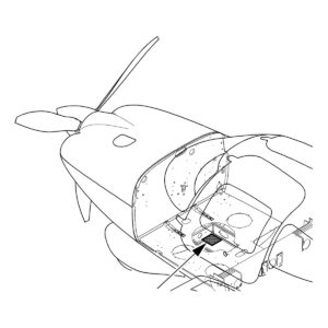 Cirrus SR20/SR22 GDL 88 forward antenna location, SB2X-23-05