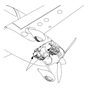 Cirrus SR20 engine baffling retention hardware location, SB2X-79-05