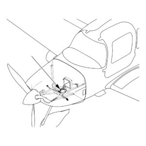 Cirrus SR22T turbocharger oil line location, SB2X-79-10