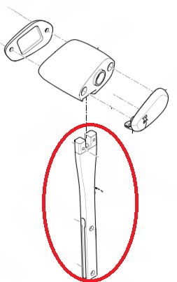 Upper Power Lever in Cirrus IPC 76-10-01