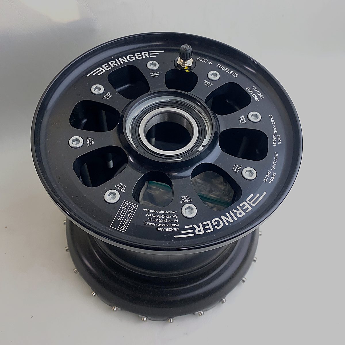 BLACK WHEEL ASSEMBLY